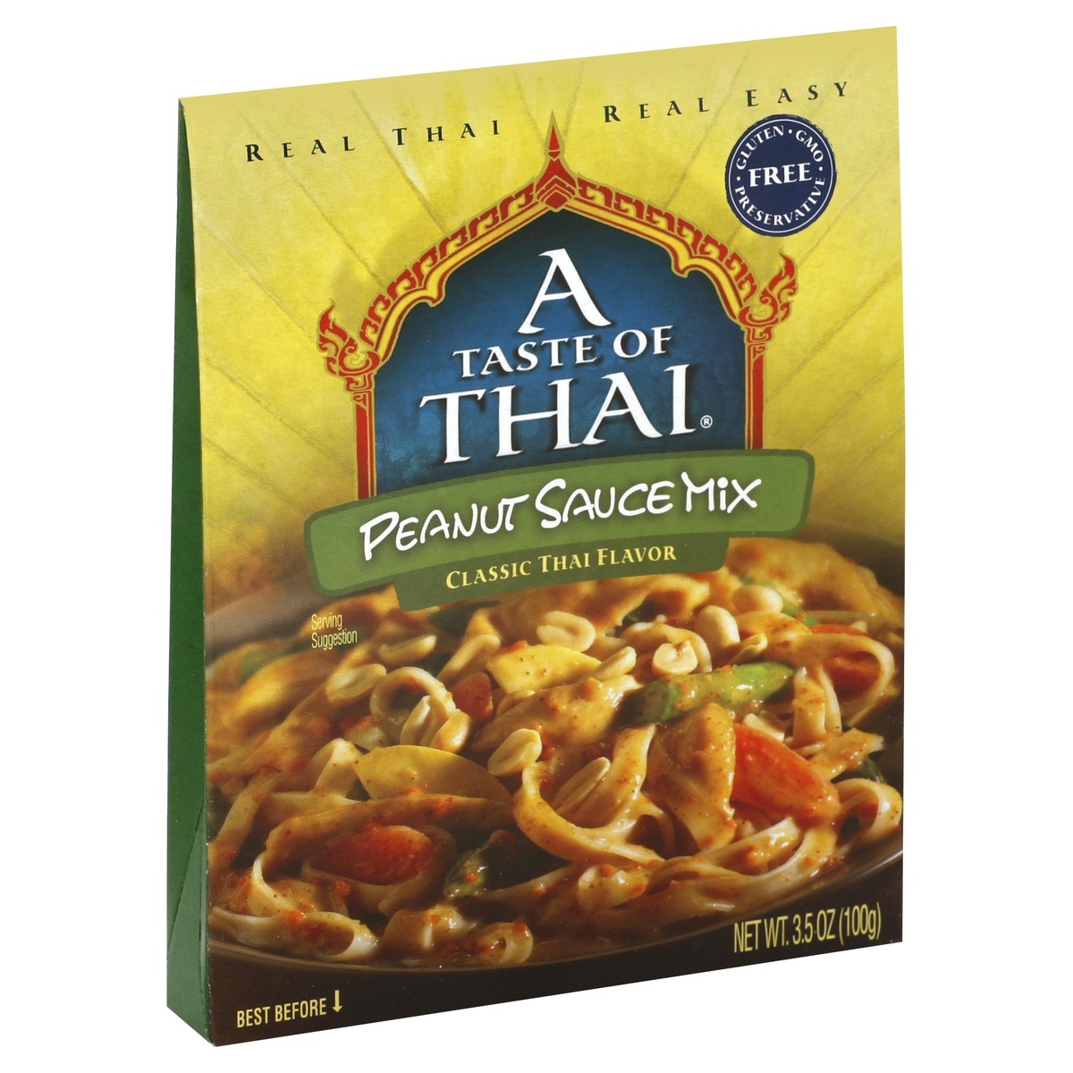slide 1 of 1, A Taste of Thai Peanut Sauce Mix, 3.5 oz