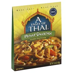 A Taste of Thai Classic Thai Flavor Peanut Sauce Mix
