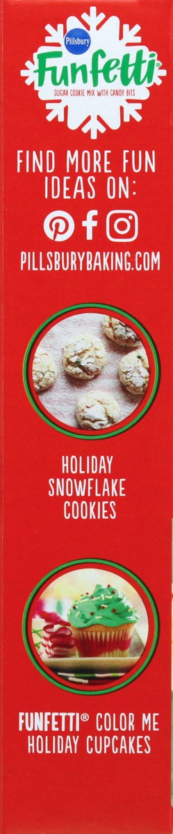 slide 7 of 10, Pillsbury Holiday Funfetti Sugar Cookie Mix, 17.5 oz