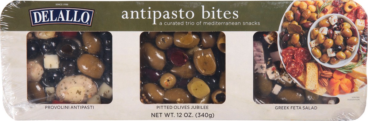 slide 12 of 12, DeLallo Antipasto Bites, 12 oz