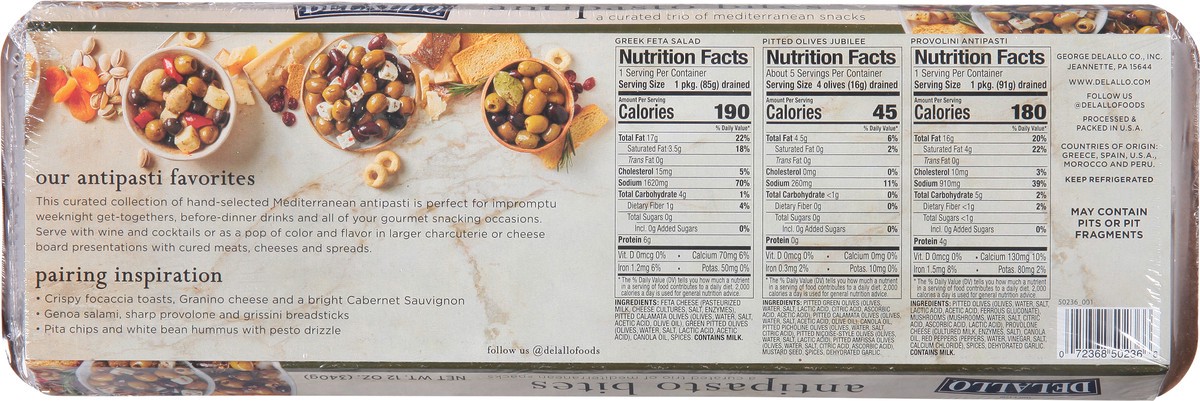 slide 10 of 12, DeLallo Antipasto Bites, 12 oz