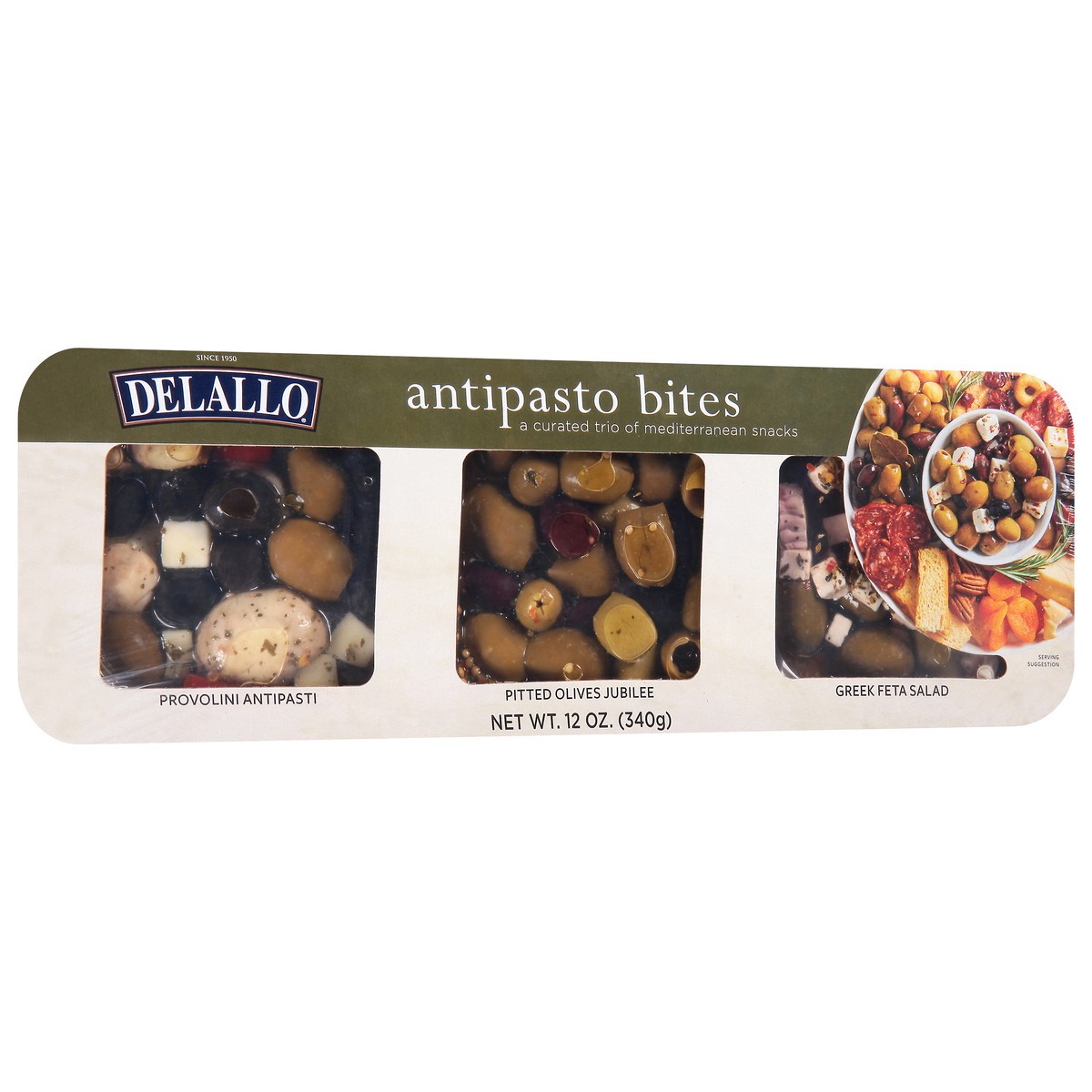 slide 1 of 12, DeLallo Antipasto Bites, 12 oz