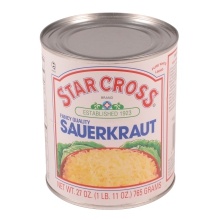 slide 1 of 1, Star Cross Sauerkraut, 27 oz