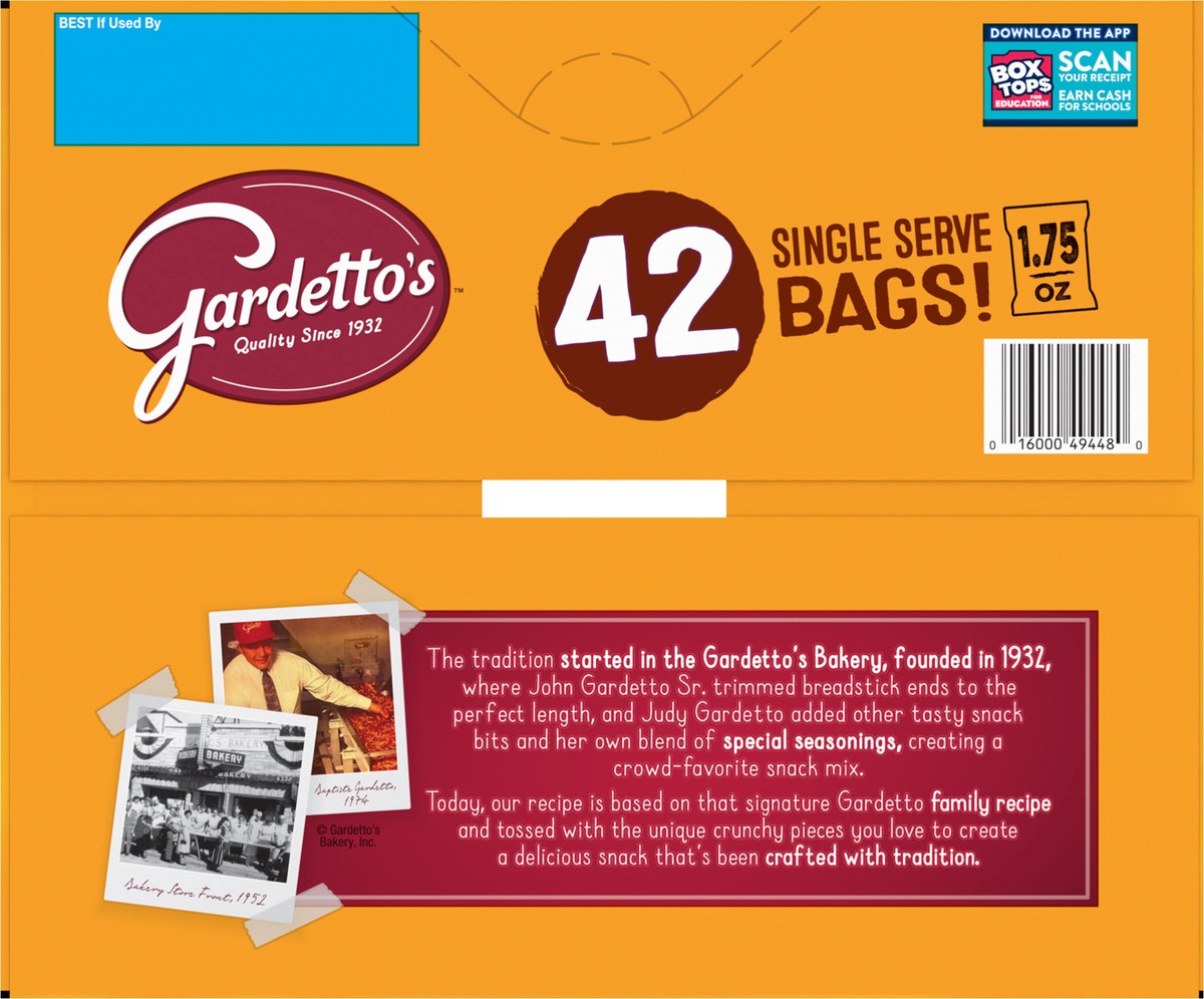 slide 7 of 8, Gardetto's Snack Party Mix, Original Recipe, Multipack Pub Mix Bags, 42 ct, 42 ct