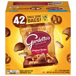 Gardetto's Original Recipe Snack Mix, Single Serve Bags Multipack, 42 Ct, 73.5 oz