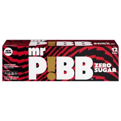 Mr Pibb Zero 12/12oz