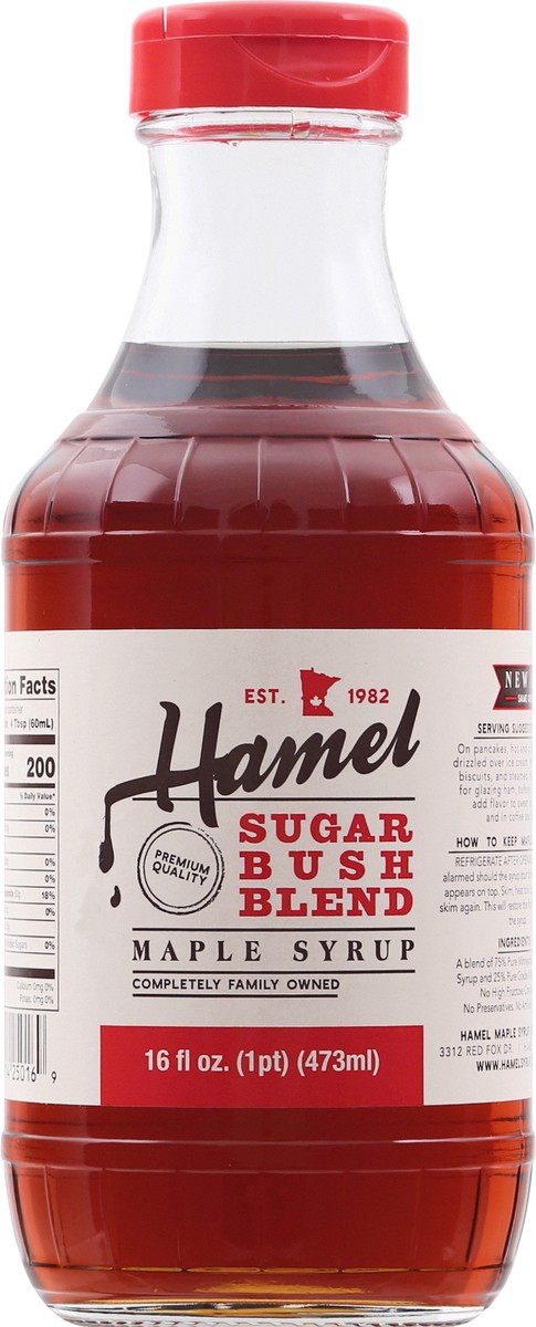 slide 6 of 10, Hamel Maple Syrup, Sugar Bush Blend, 16 Ounce, 16 oz