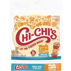 CHI-CHI'S White Corn Taco Style Tortillas