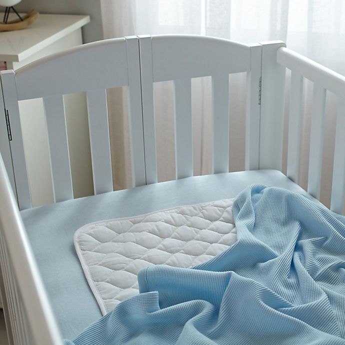 slide 3 of 3, TL Care Mini-Crib Starter Kit - Blue, 6 ct