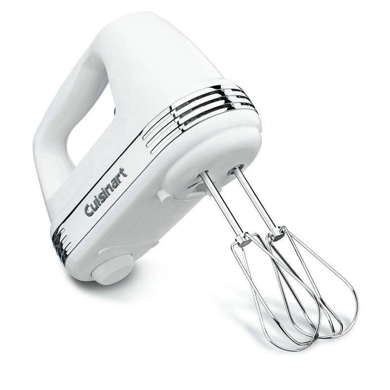 slide 1 of 10, Cuisinart Power Advantage Plus 9 Speed Hand Mixer with Storage Case White HM-90S, 1 ct