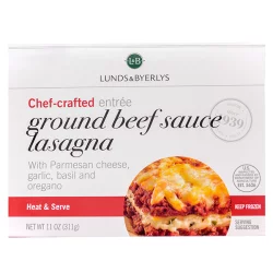 L&B Lasagna With Ground Beef Sauce