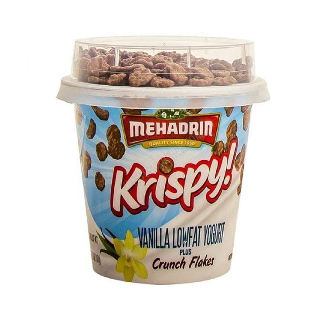 slide 1 of 1, Mehadrin Vanilla Crunch Yogurt, 5.3 oz