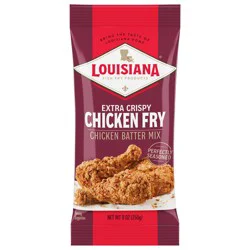 Louisiana Fish Fry Products Extra Crispy Chicken Fry Chicken Batter Mix 9 oz