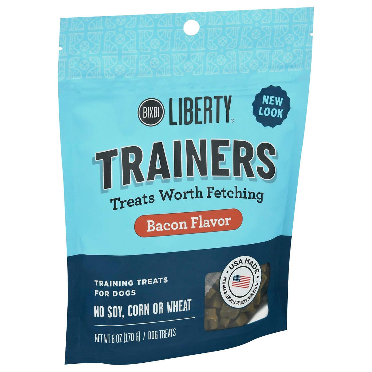 slide 7 of 9, Liberty Trainers Bacon Flavor Dog Treats 6 oz, 6 oz