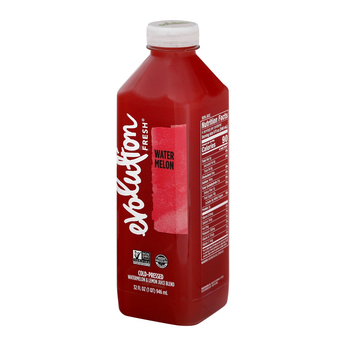 slide 5 of 9, Evolution Fresh Mighty Watermelon Cold-Pressed Vegetable & Fruit Juice Blend 32 oz., 32 fl oz