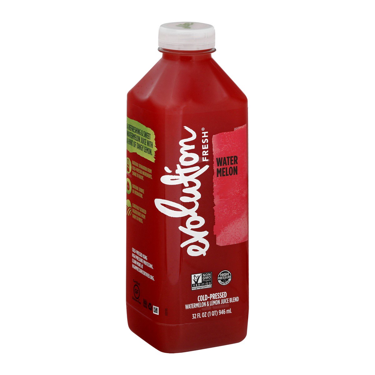 slide 1 of 9, Evolution Fresh Mighty Watermelon Cold-Pressed Vegetable & Fruit Juice Blend 32 oz., 32 fl oz