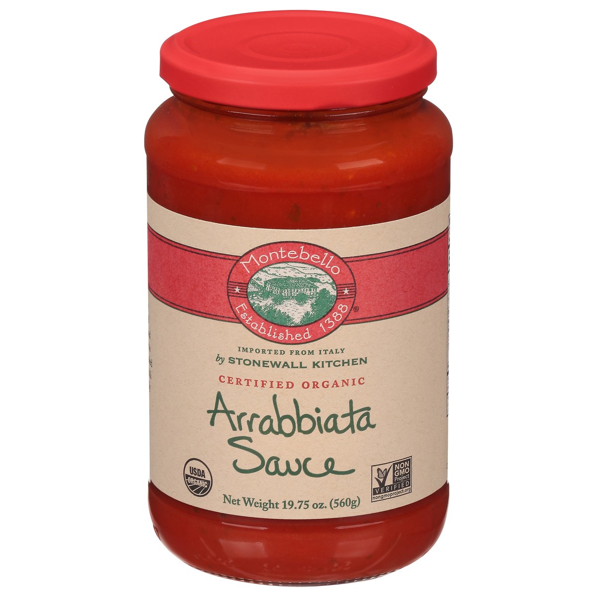slide 1 of 12, Montebello Arrabbiata Sauce 19.75 oz, 19.75 oz