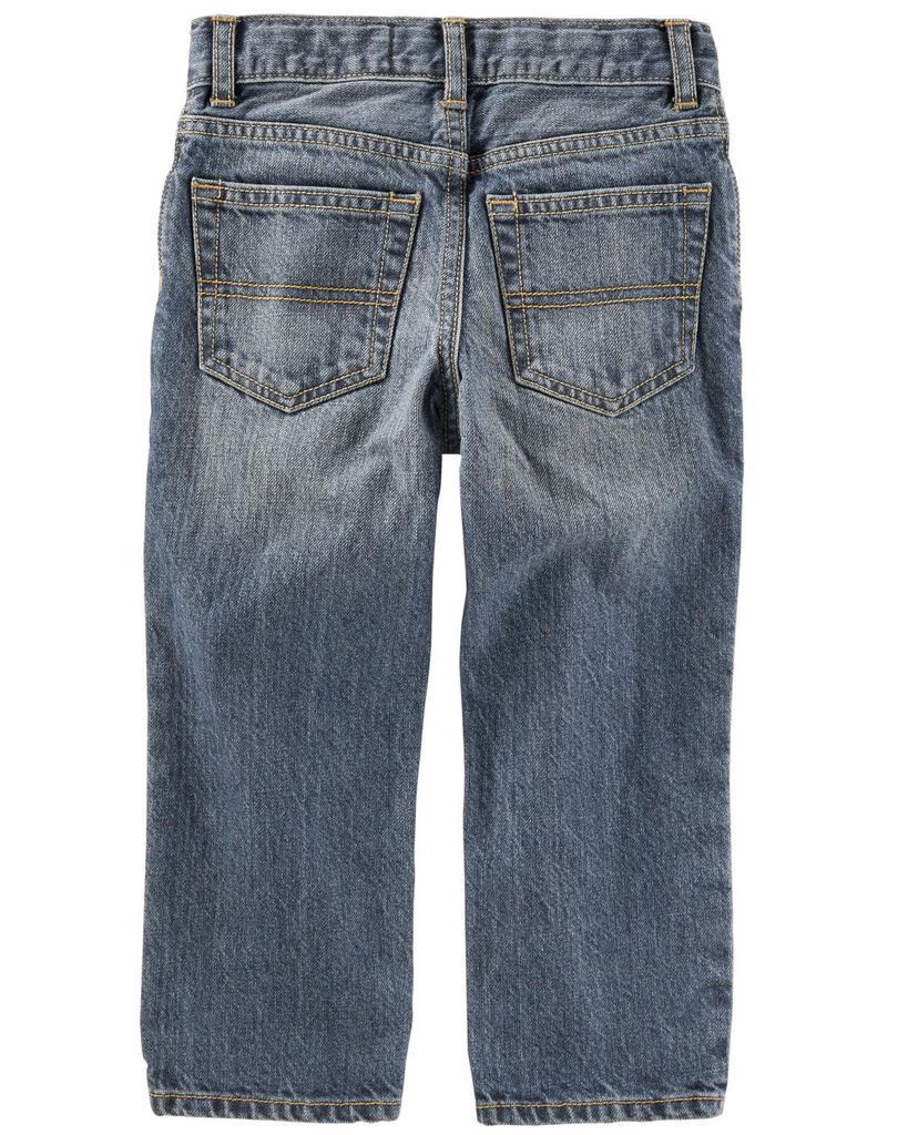 slide 2 of 2, Oshkosh Baby Classic True Blue Wash Jeans Denim 6M, 1 ct