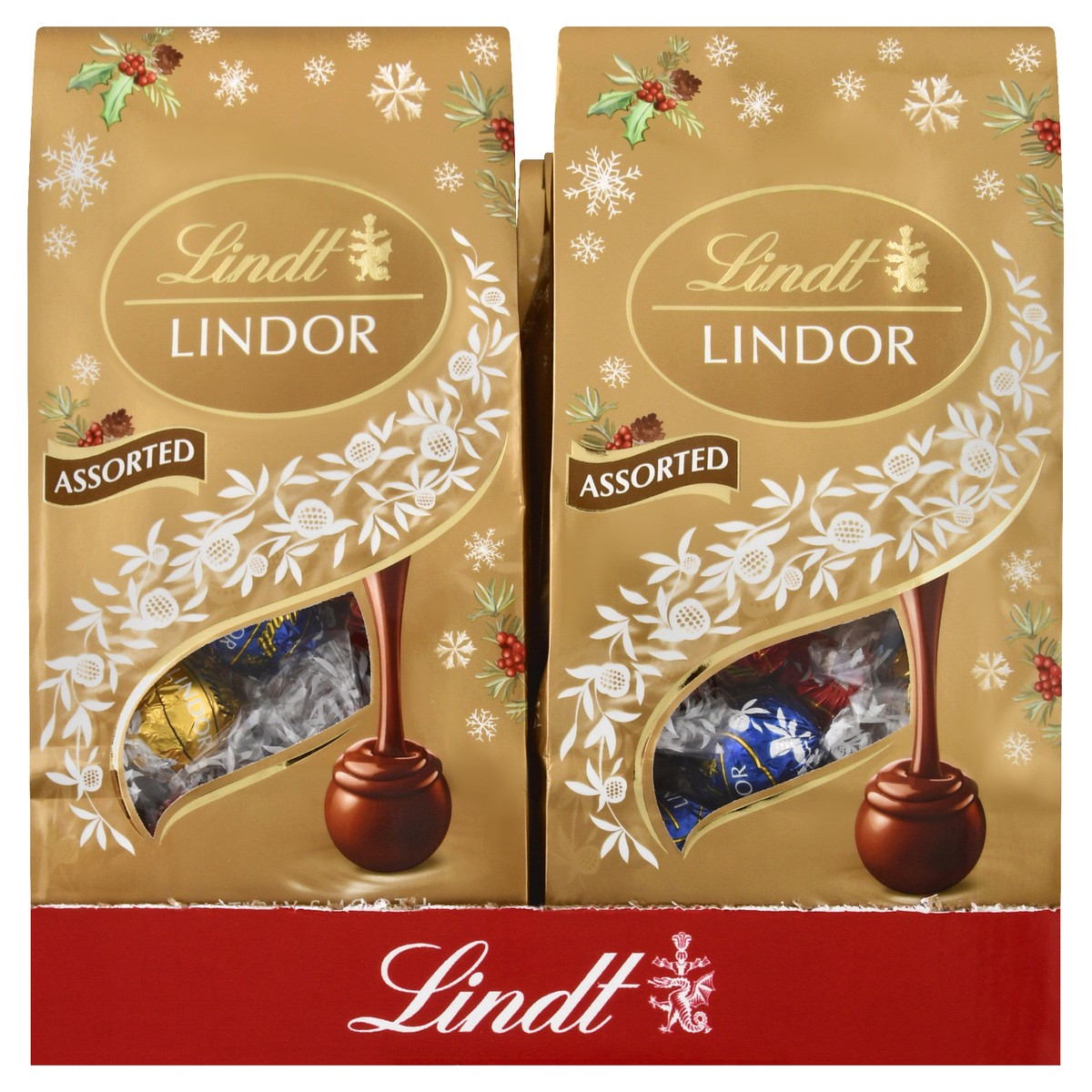 slide 3 of 8, Lindt Lindor Assorted Chocolate Truffles, 7.2 oz