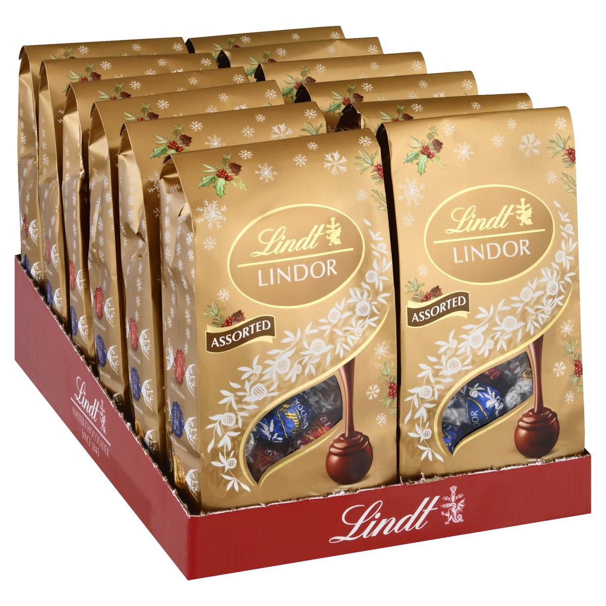 slide 7 of 8, Lindt Lindor Assorted Chocolate Truffles, 7.2 oz