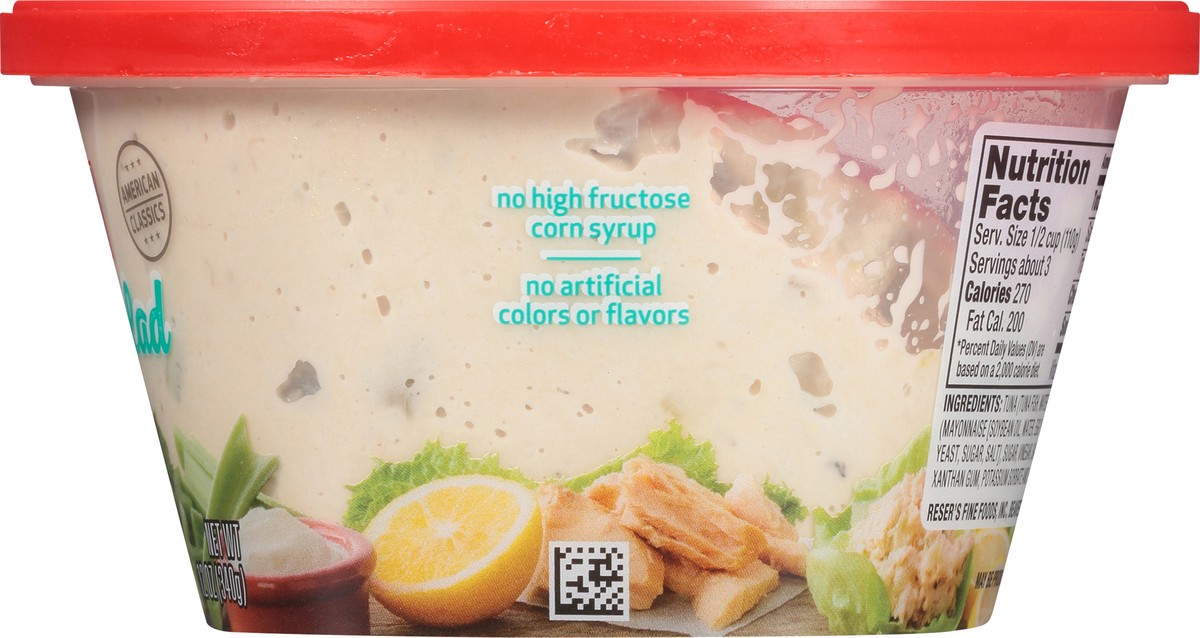 slide 3 of 7, Reser's Tuna Salad, 12 oz