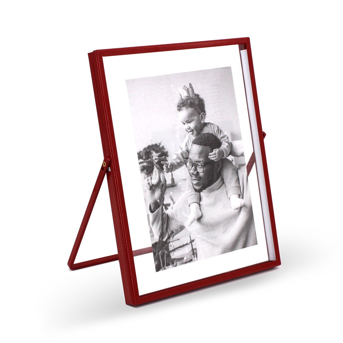 slide 3 of 3, 5" X 7" Metal Easel Tabletop Float Frame By Studio Decor, 5 in x 7 in