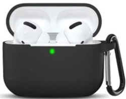 Hillman Airpod Pro Case With Carabiner - Black