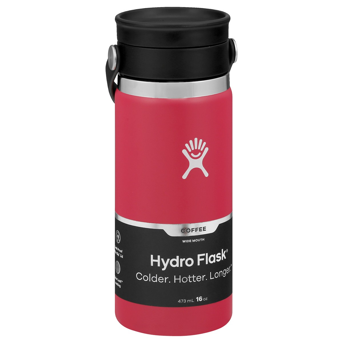 slide 6 of 11, Hydro Flask 16 Ounce Watermelon Wide Mouth Coffee Bottle 1 ea, 1 ct