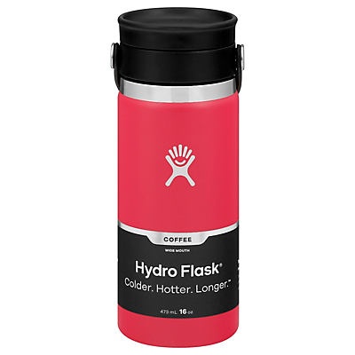 slide 1 of 1, Hydro Flask 16oz Wide Mouth W FLX Sip Lid Watermelon, 1 ct