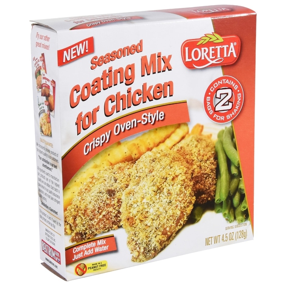 slide 1 of 1, Loretta Seasoned Coating Mix For Chicken Packs, 202.8 oz