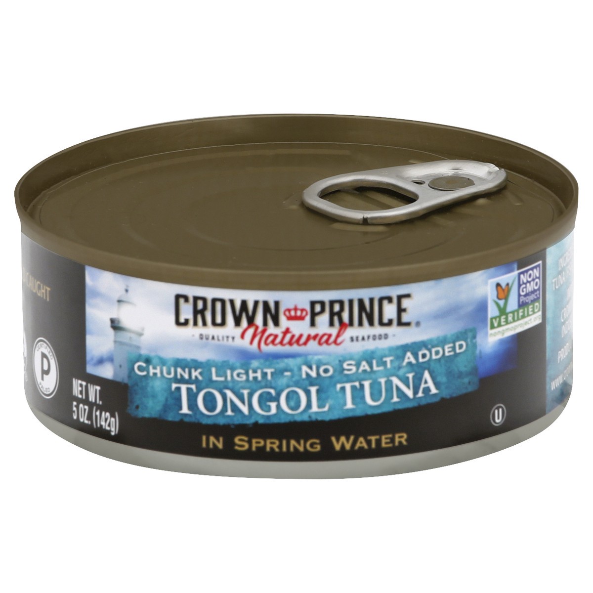 slide 6 of 12, Crown Prince Chunk Light No Salt Added Tongol Tuna 5 oz, 5 oz