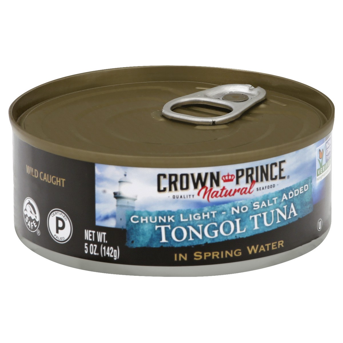 slide 9 of 12, Crown Prince Chunk Light No Salt Added Tongol Tuna 5 oz, 5 oz