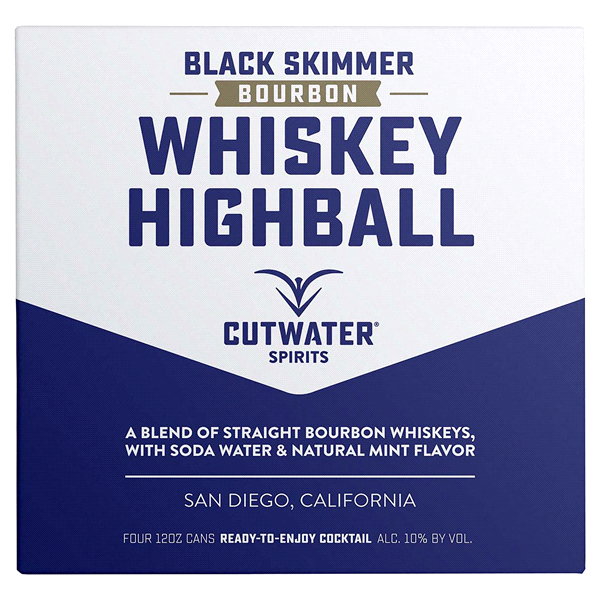 slide 1 of 1, Cutwater Spirits Cutwater Whiskey Highball RTD, 6 ct; 12 oz