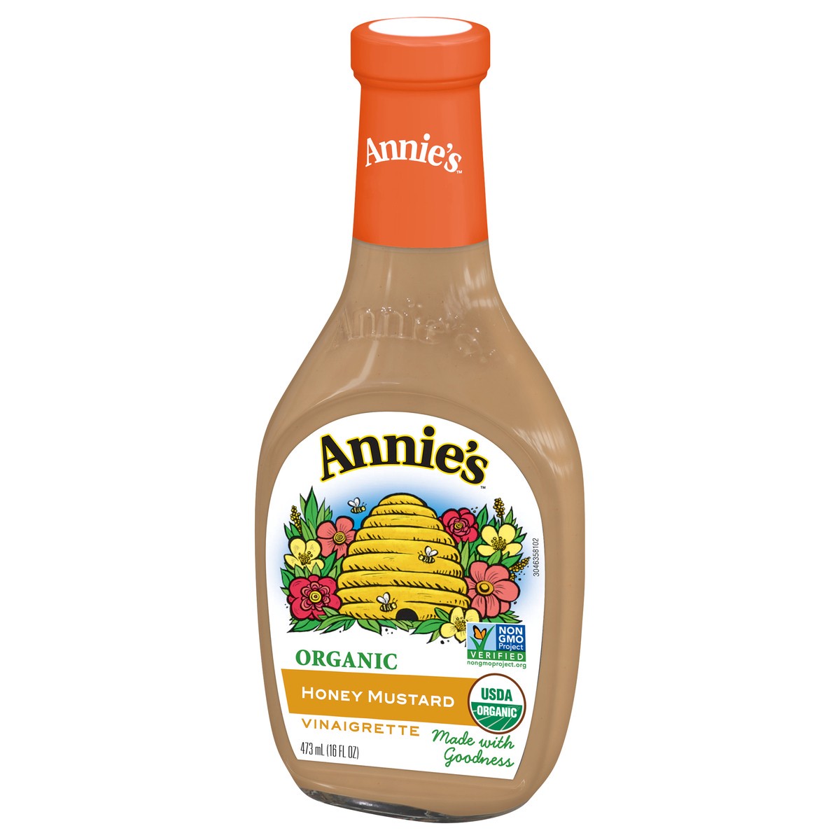 slide 2 of 13, Annie's Organic Honey Mustard Vinaigrette 473 ml, 473 ml