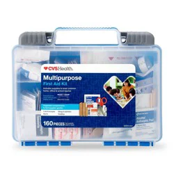 Cvs Multi-Purpose 160pc Plastic First Aid Kit