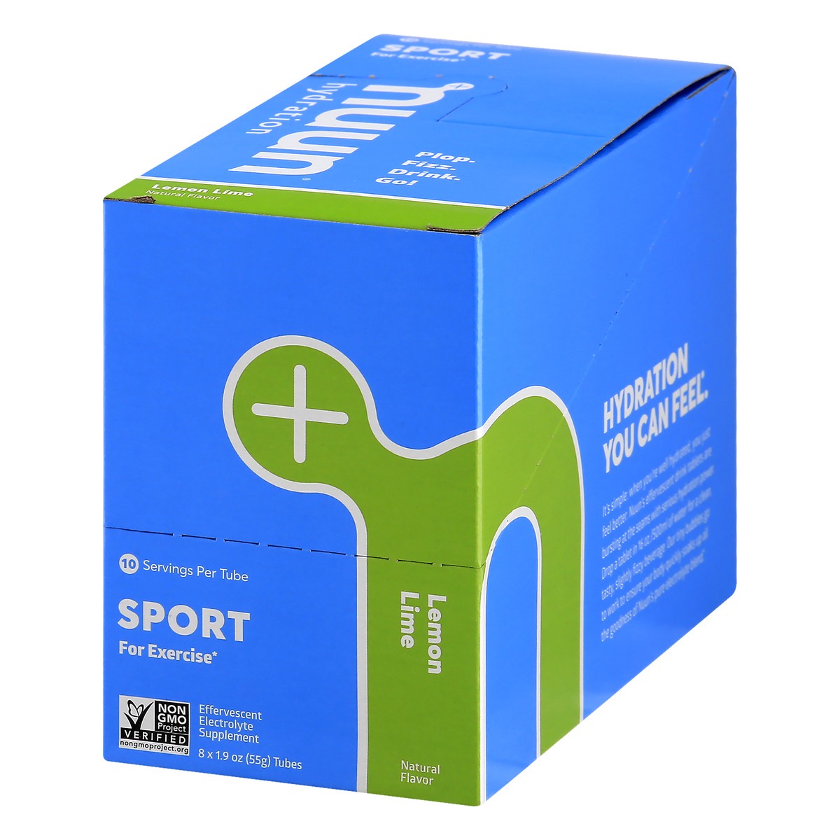 slide 7 of 13, Nuun Hydration Lemon Lime Sport 8 ea, 8 ct