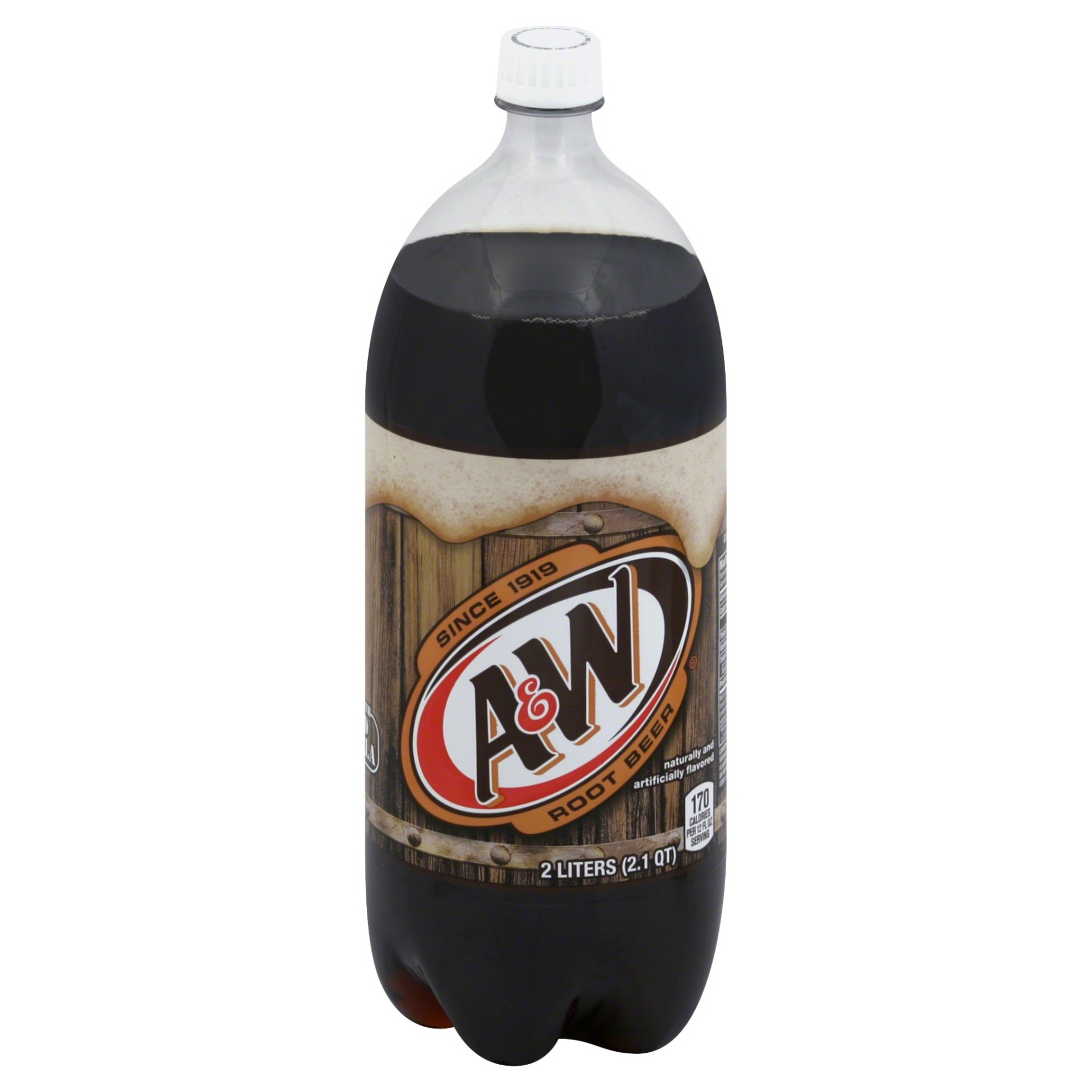 slide 1 of 1, A&W Root Beer - 2 liter, 2 liter