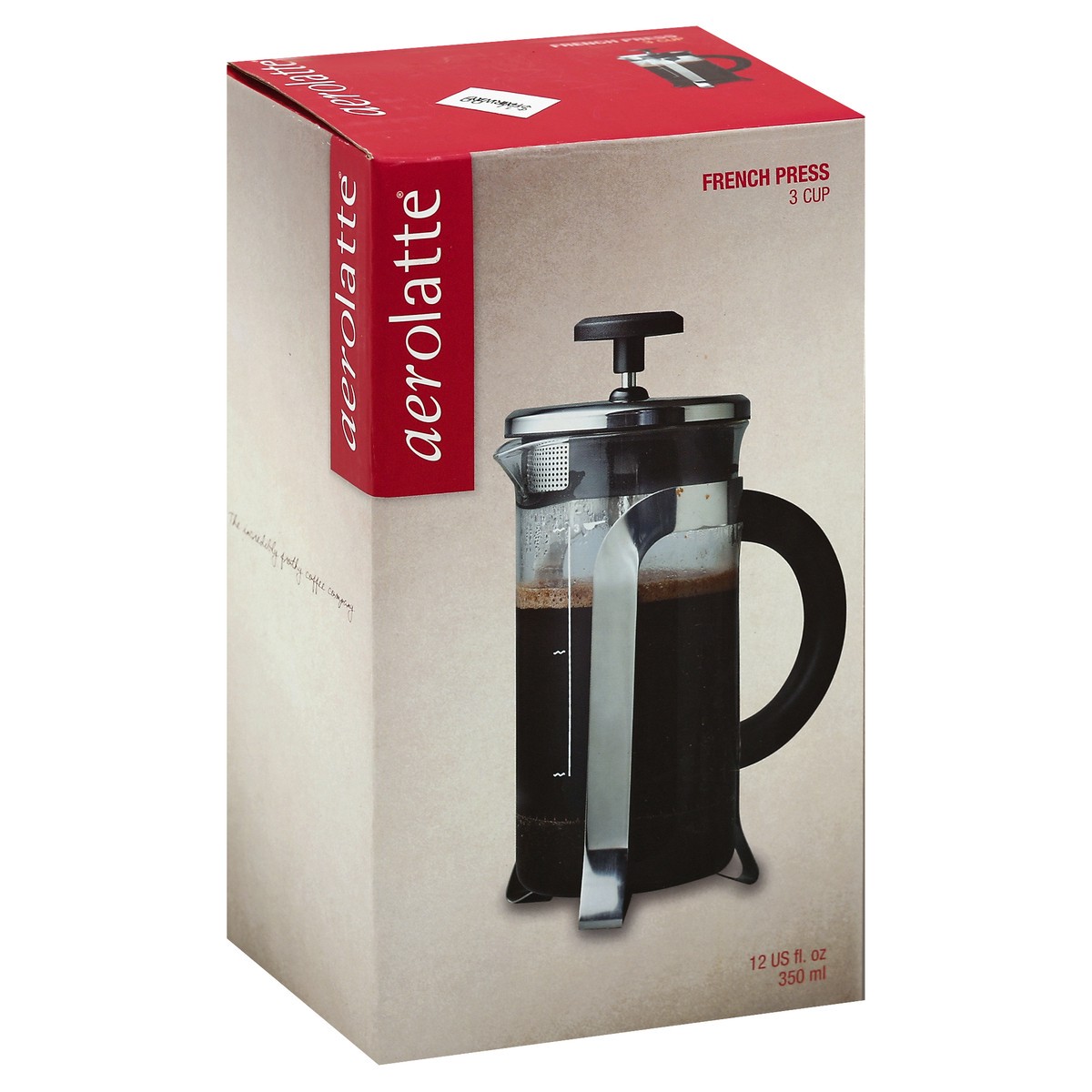 slide 2 of 5, Aerolatte French Press 1 ea, 12 oz