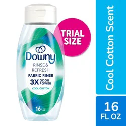 Downy Rinse & Refresh Laundry Odor Remover and Fabric Softener, Cool Cotton, 16 fl oz