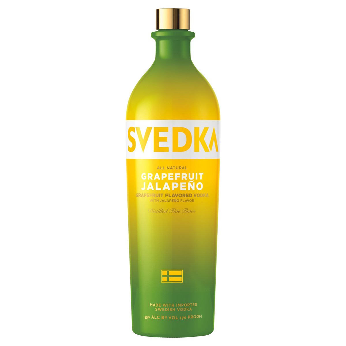 slide 1 of 1, SVEDKA Grapefruit Jalapeno Flavored Vodka, 1 liter