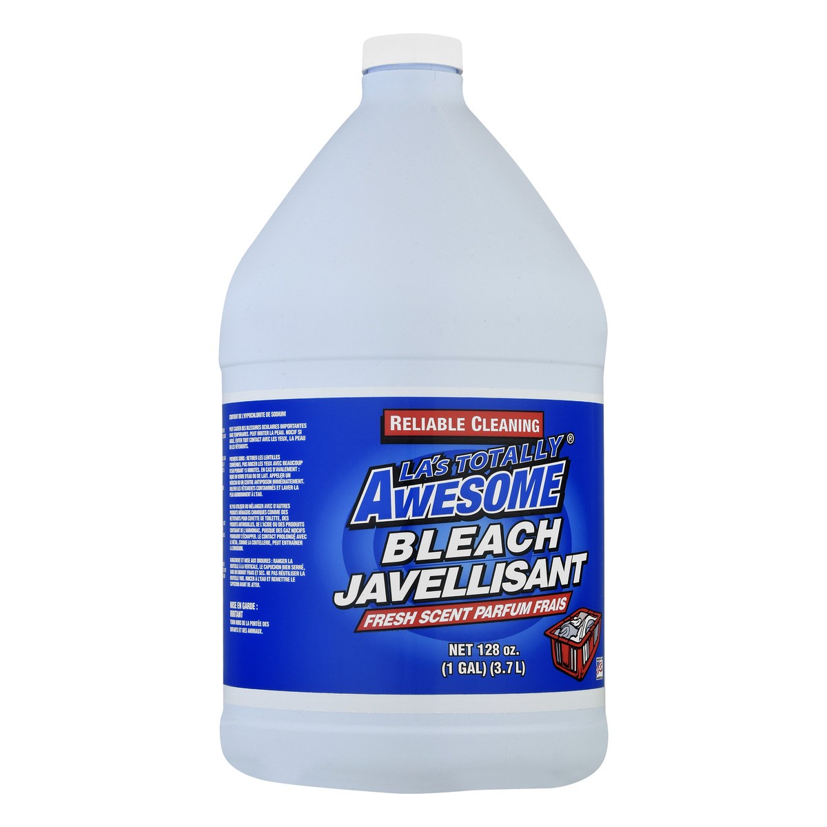 slide 7 of 9, LA's Totally Awesome Fresh Scent Bleach 128.0 oz, 128 oz