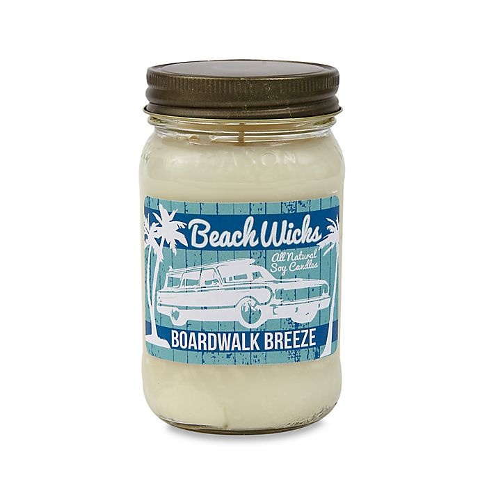 slide 1 of 1, Capel Rugs Beach Wicks Boardwalk Breeze Soy Jar Candle, 1 ct