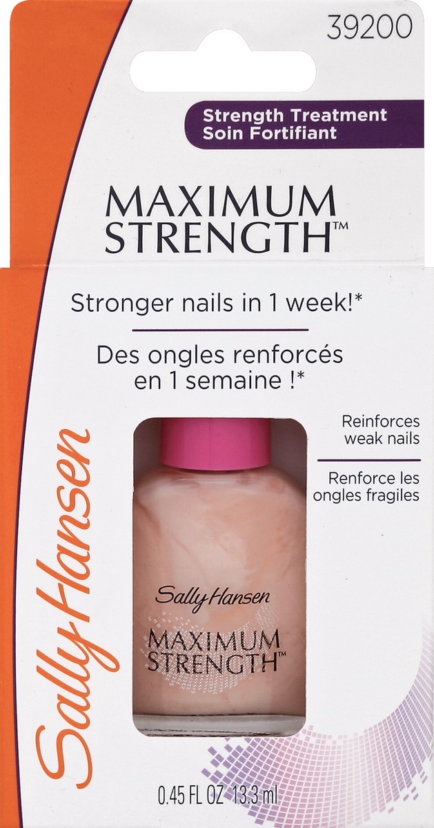 slide 1 of 5, Sally Hansen Strength Treatment 0.45 oz, 1 ct