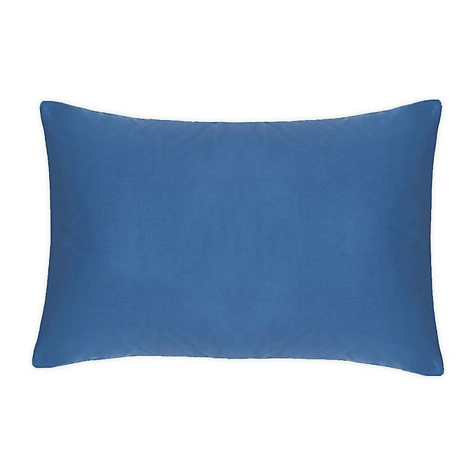 slide 1 of 3, Frette At Home Post Modern Standard Pillow Sham - Blue/White, 1 ct