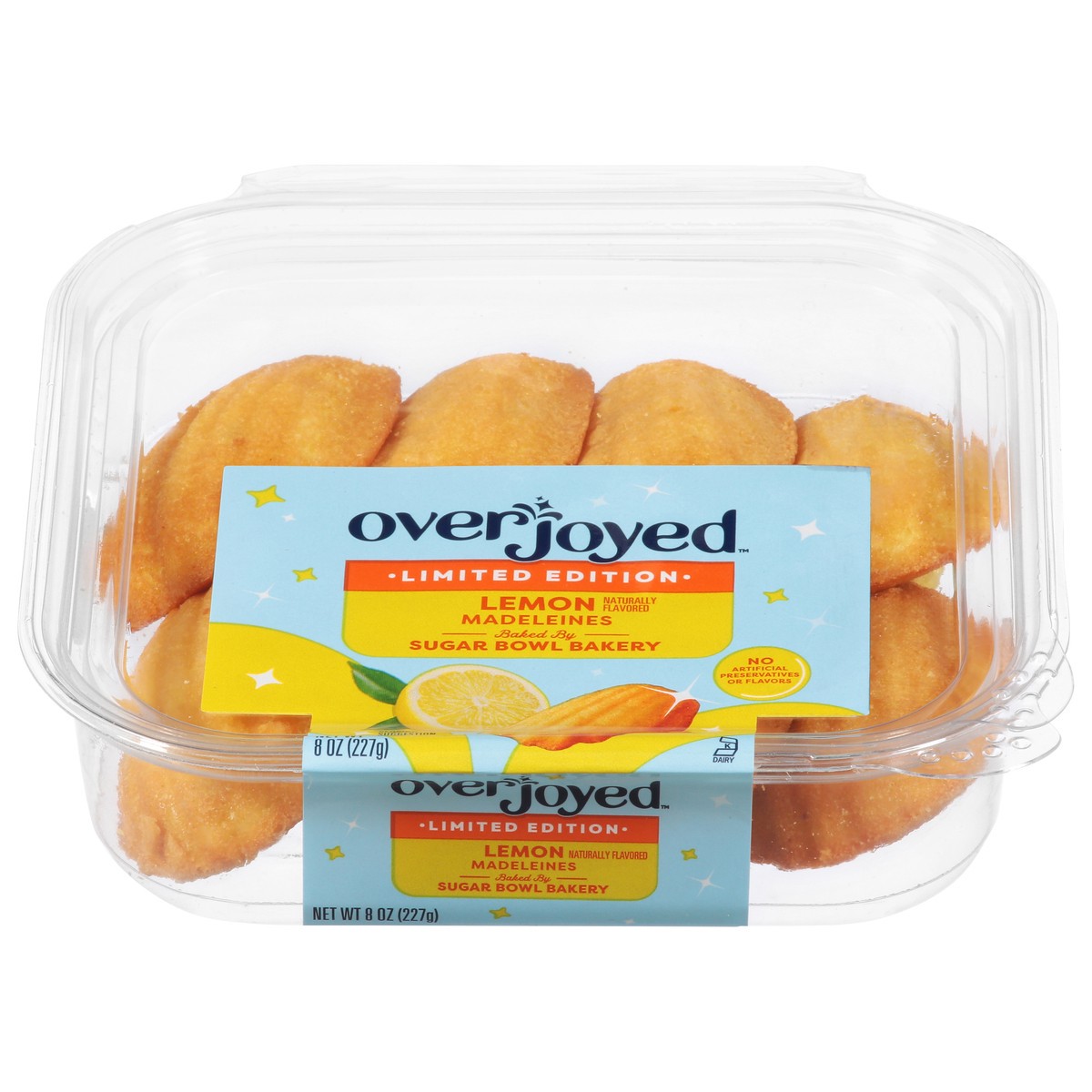 slide 2 of 4, Overjoyed Lemon Madeleines - 8 Oz, 8 oz