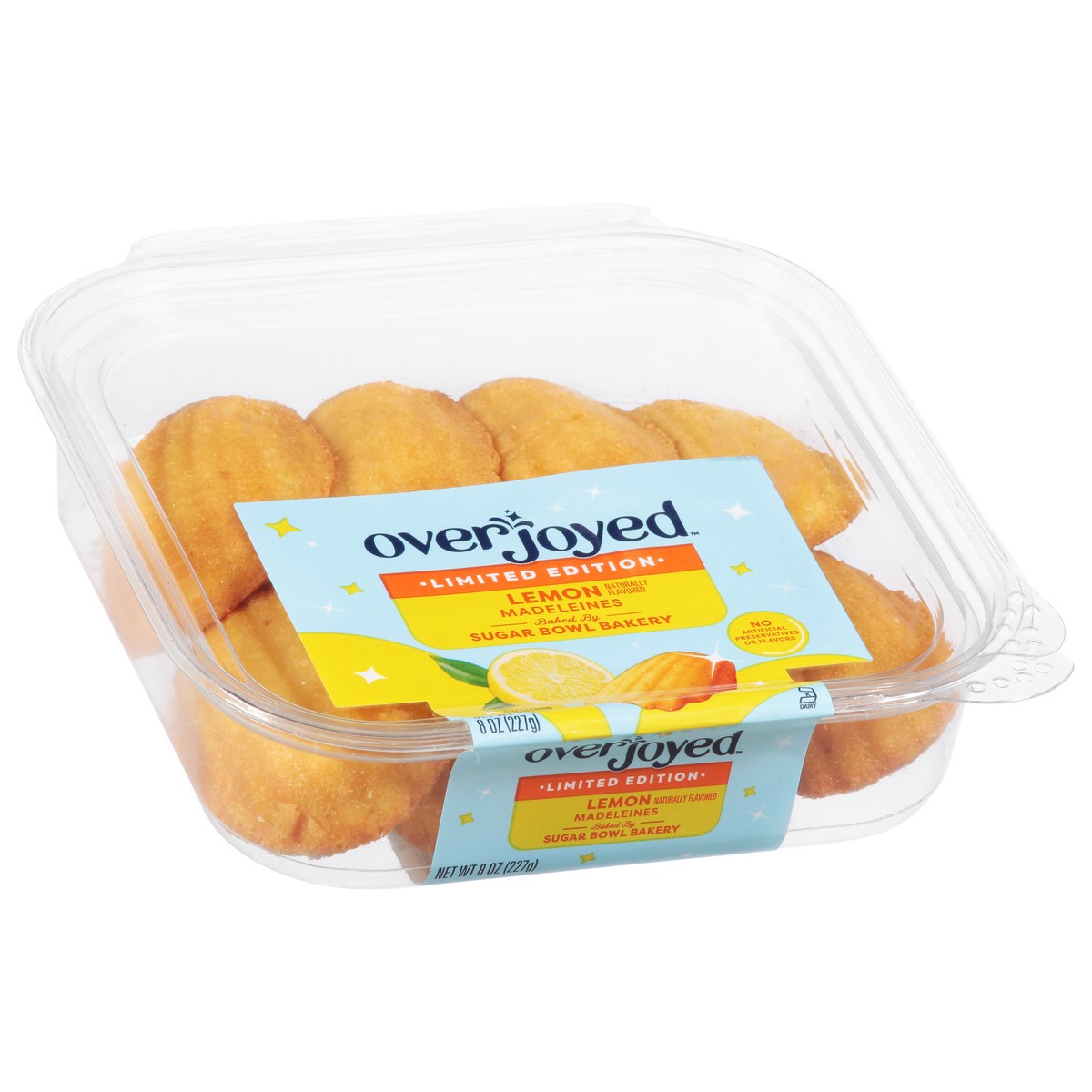 slide 4 of 4, Overjoyed Lemon Madeleines - 8 Oz, 8 oz