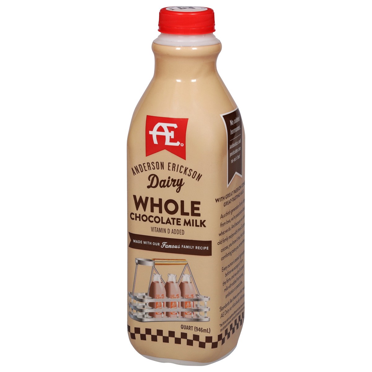 slide 4 of 11, Anderson Erickson Dairy Ae Whole Chocolate Quart, 1 qt