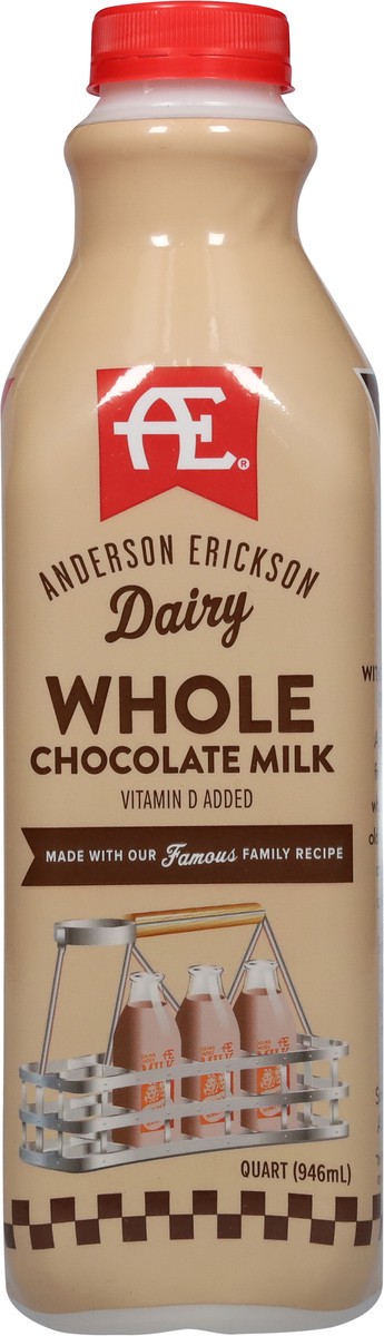 slide 9 of 11, Anderson Erickson Dairy Ae Whole Chocolate Quart, 1 qt