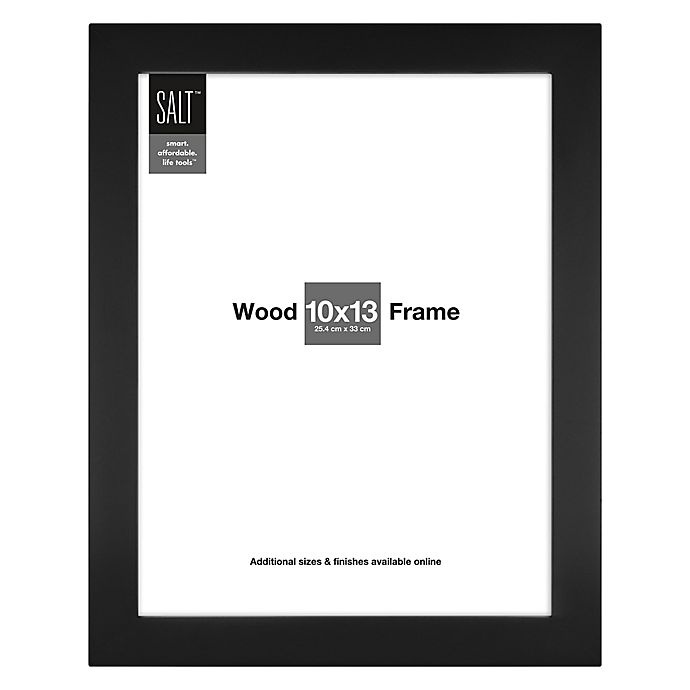 slide 1 of 2, SALT Wall Frame - Black, 10 in x 13 in