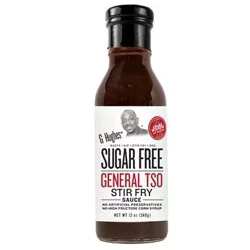G Hughes Sugar Free Stir Fry General Tso Sauce 12 oz